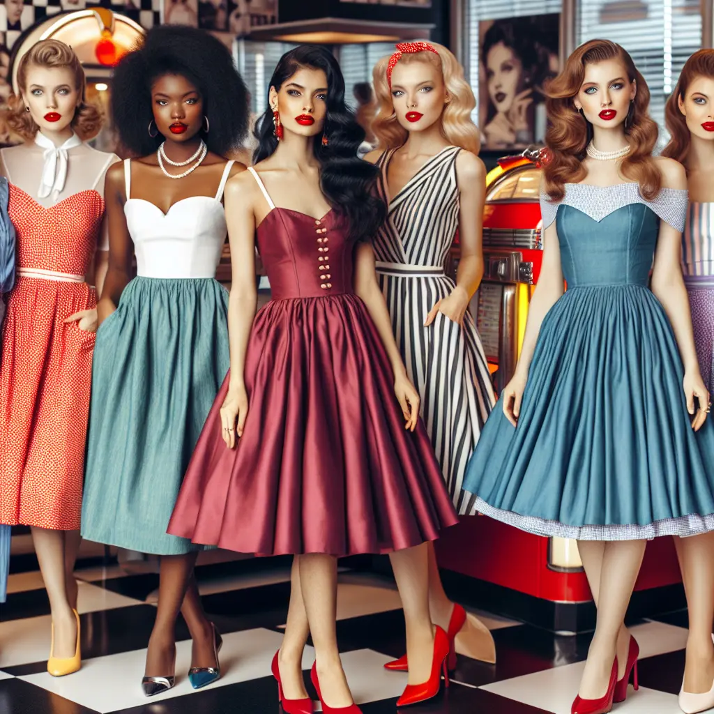 Exploring the Timeless Appeal of 1950s Pinup Fashion